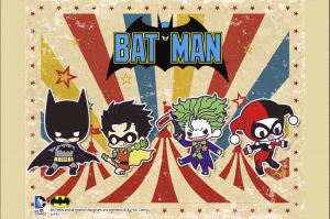 DC COMICS BATMAN - KAWAII SERIES - RUBBER CHARM SET