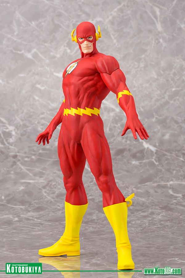 Figurine Flash 1/10 Kotobukiya - 2018, Comics, Super-héros - Neuve