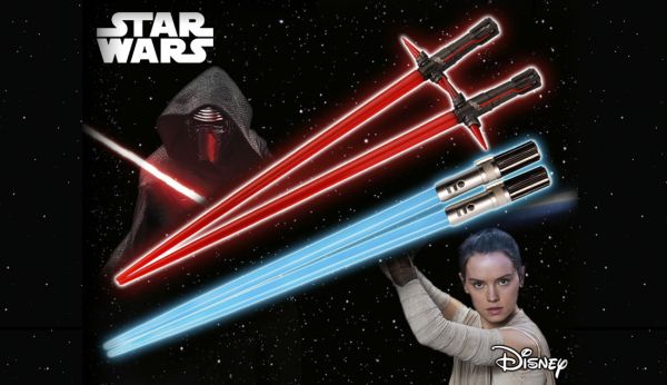 Star Wars Kylo Ren Lightsaber Chopsticks New & Official Lucasfilm 
