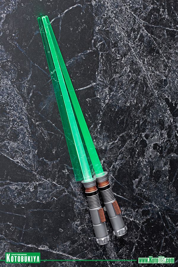 NEW Star Wars Luke Skywalker Episode 4 Lightsaber Chopsticks Kotobukiya 