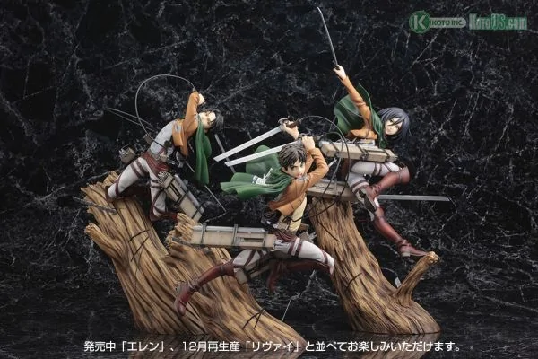 Attack on Titan ArtFX J Mikasa Ackerman Statue