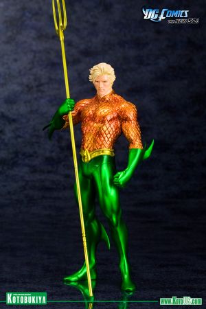 DC COMICS AQUAMAN NEW 52 JUSTICE LEAGUE ARTFX+ STATUE