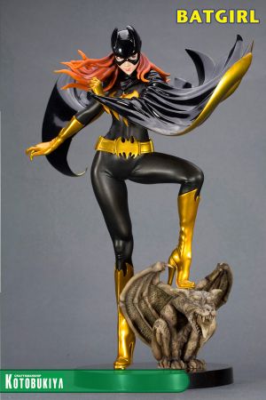 DC COMICS BATGIRL BLACK COSTUME BISHOUJO STATUE