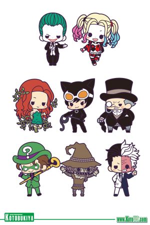Rubber Charm Collection Batman Villains DX (KOTO US EXCLUSIVE)