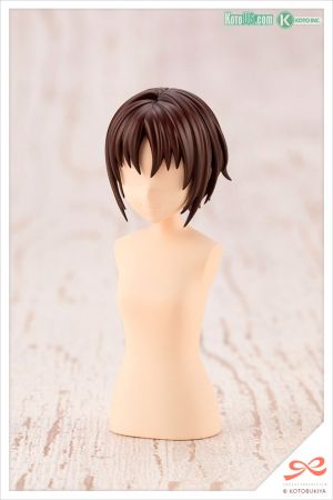 SOUSAI SHOJO TEIEN AFTER SCHOOL SHORT WIG TYPE: A [WHITE & CHOCOLATE BROWN]
