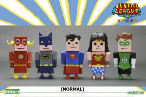 DC COMICS JUSTICE LEAGUE X KOREJANAI MINI-FIGURES