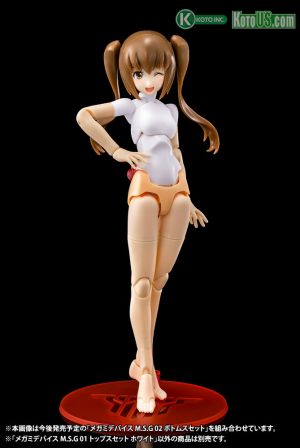 MEGAMI DEVICE_M.S.G 01 TOPS SET WHITE