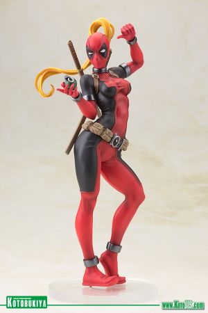 MARVEL LADY DEADPOOL BISHOUJO STATUE 