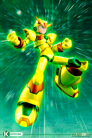 MEGAMAN X MAX ARMOR HYPERCHIP VERSION MODEL KIT - Limited Edition Release