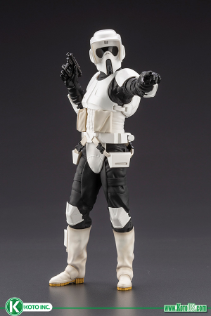 STAR WARS : RETURN OF THE JEDI SCOUT TROOPER ARTFX+