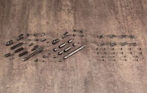 MSG 02 PROPELLANT TANK SET GUNMETAL VER. MODEL KIT