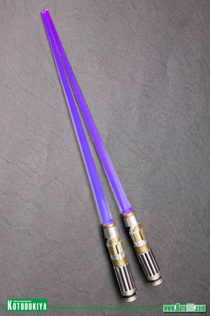 STAR WARS MACE WINDU LIGHT UP VER LIGHTSABER CHOPSTICKS