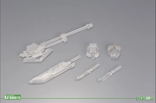 Clear Version Model Kit Kotobukiya Modeling Support Goods Weapon Unit 03 Wild Weapon 