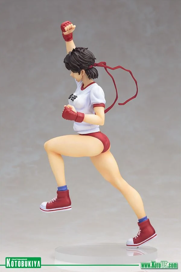 Kotobukiya Street Fighter Bishoujo Statue Sakura PE Uniform Version Figure NIB 